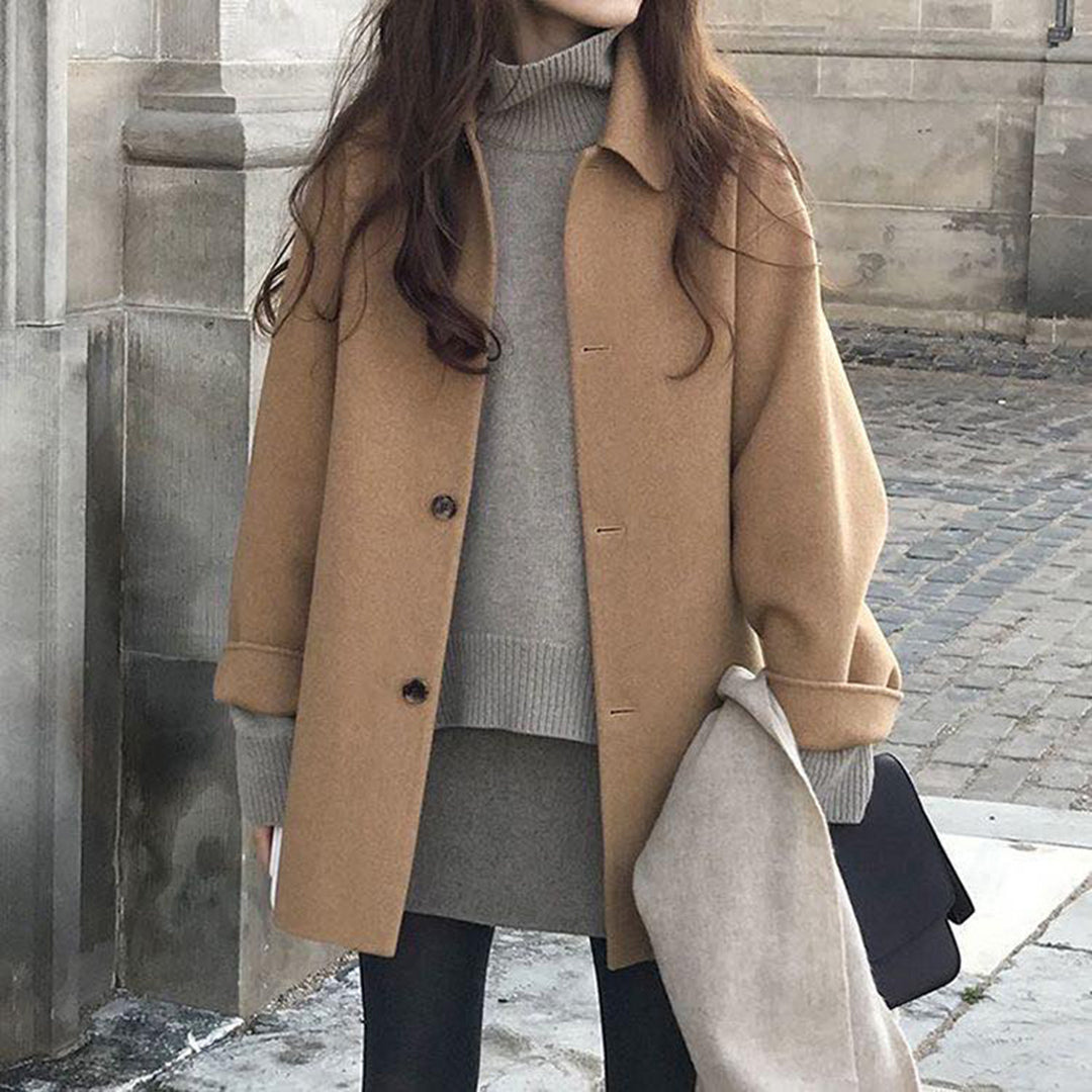 Winnie | Lässiger warmer Damen-Trenchcoat