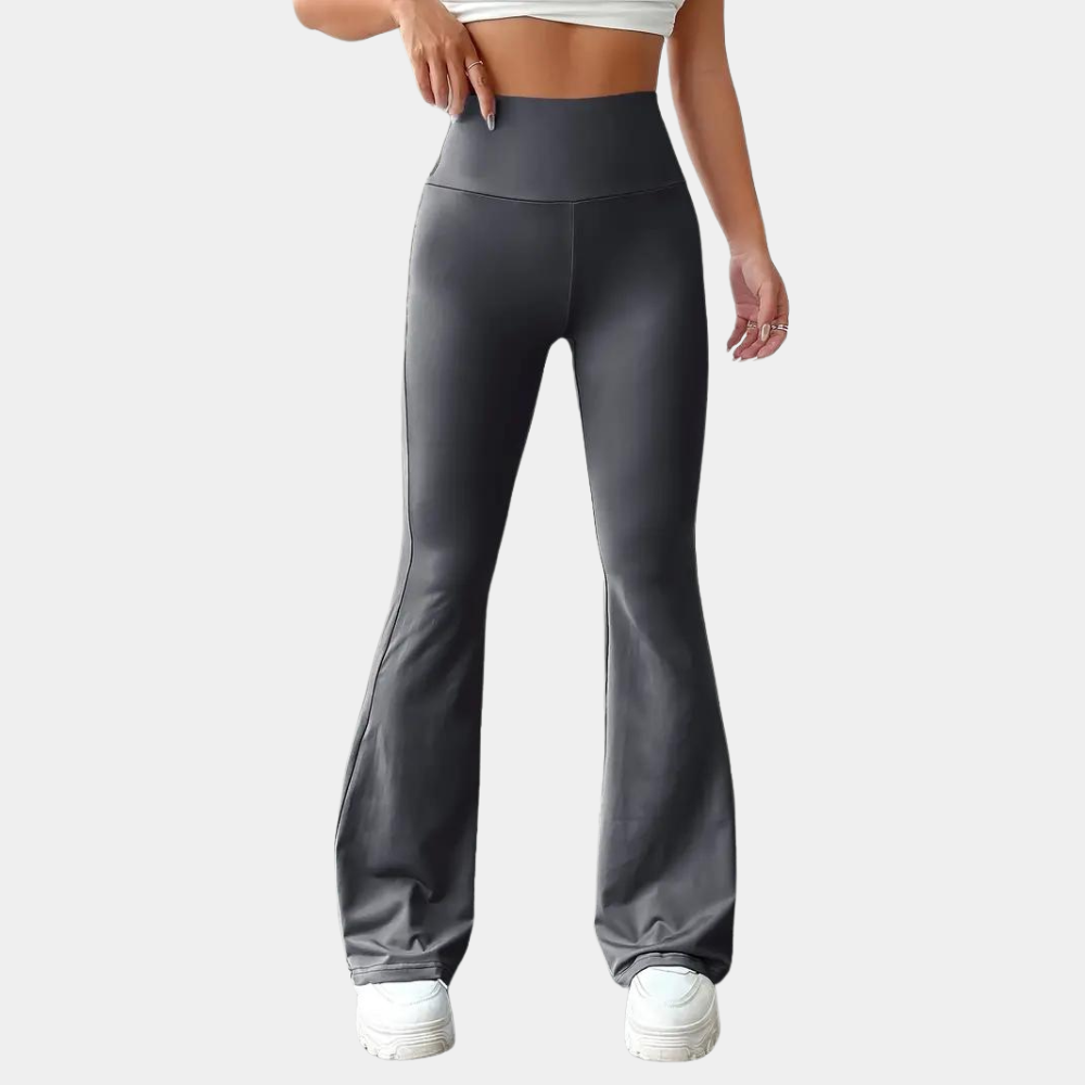 Adeline - Ausgestellte Ultra-Stretch-Hose für Damen