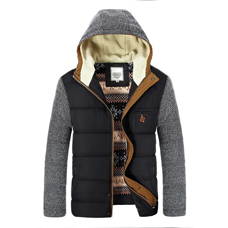 Edoardo | Herren Winterjacke mit Kapuze