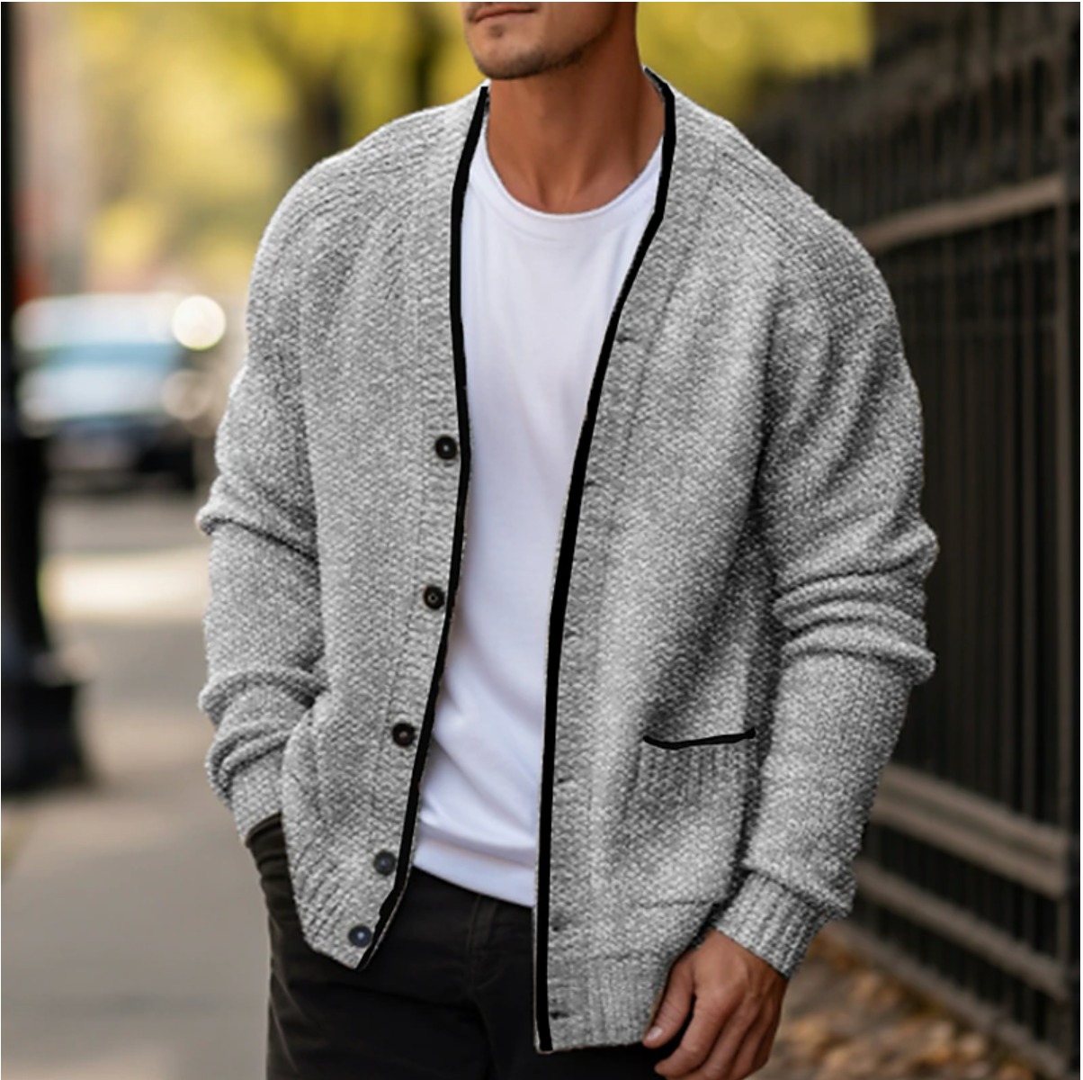 Gary | Herbst/Winter Cardigan Sweater