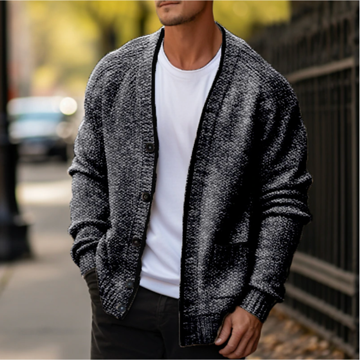 Gary | Herbst/Winter Cardigan Sweater